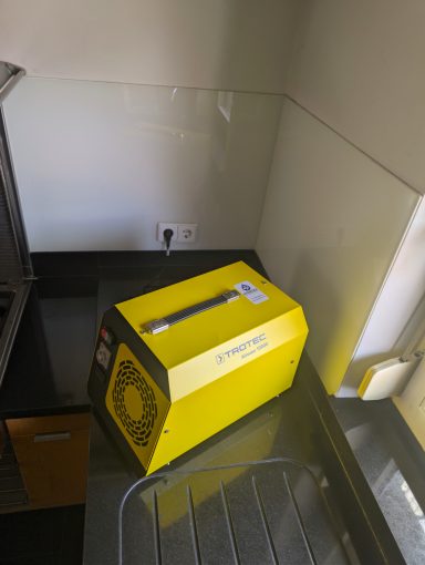 Ozonisierung nach Brandschadenreinigung Ozonisierung nach Brandschadenreinigung